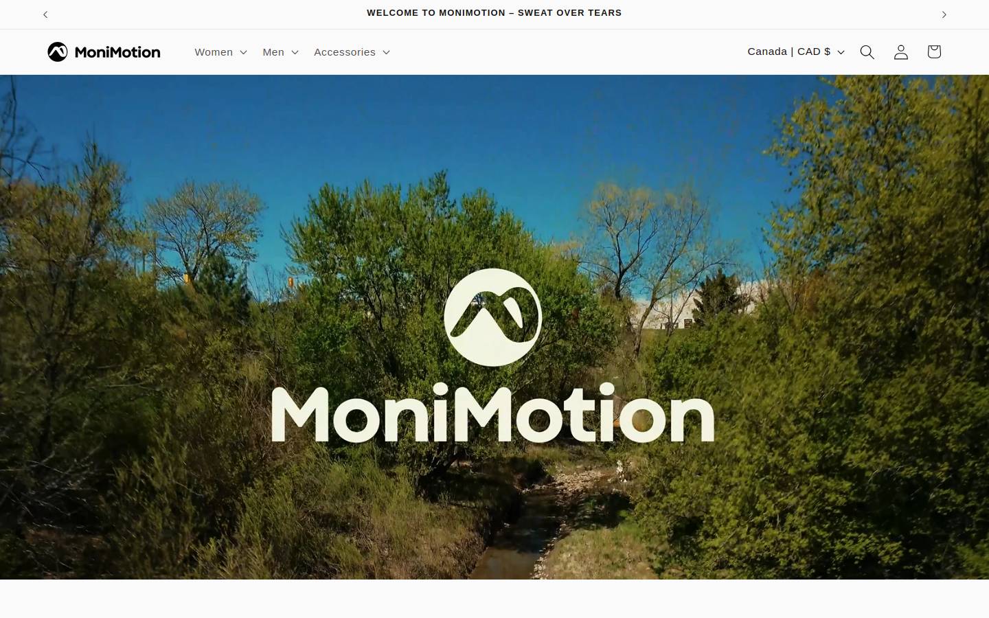 monimotion.com homepage screenshot
