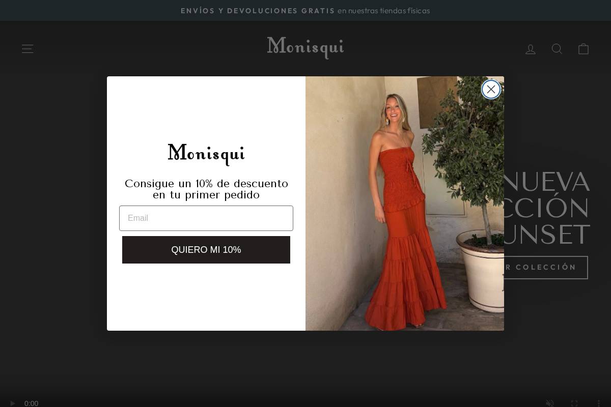 monisqui.com homepage screenshot