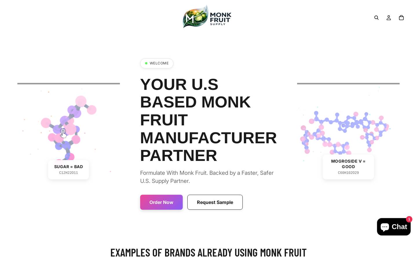 monkfruit.world homepage screenshot