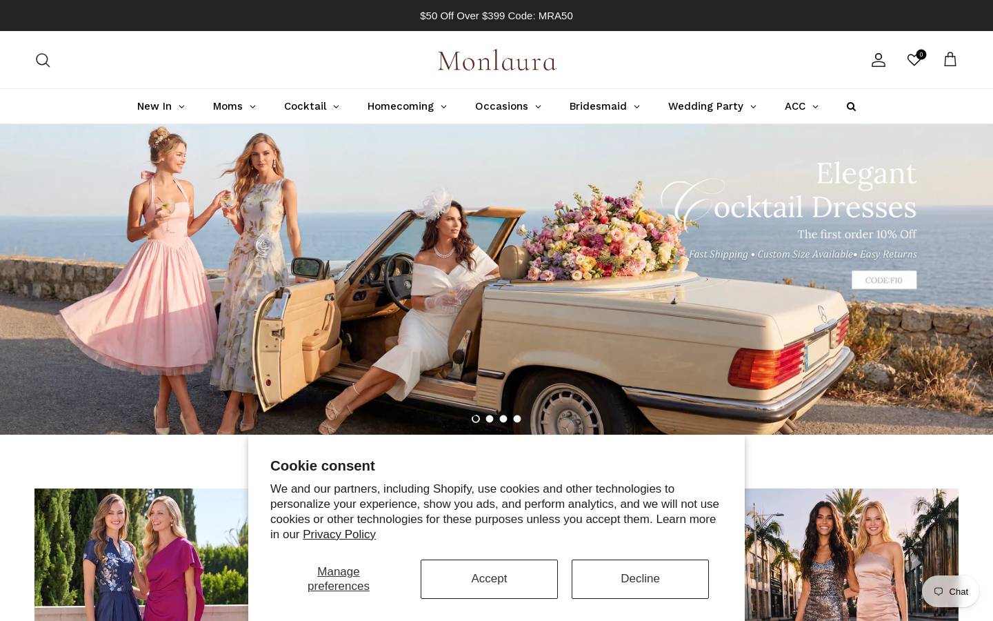 monlaura.com homepage screenshot