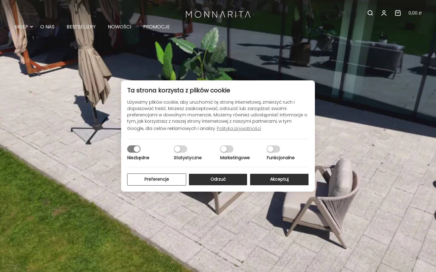 monnarita.pl homepage screenshot