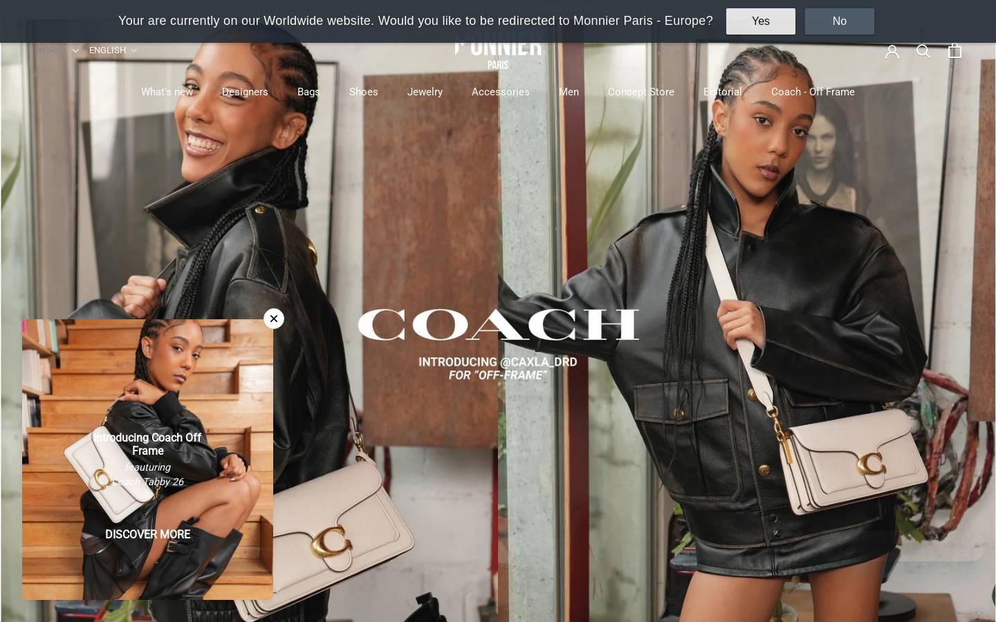Monnierparis homepage screenshot