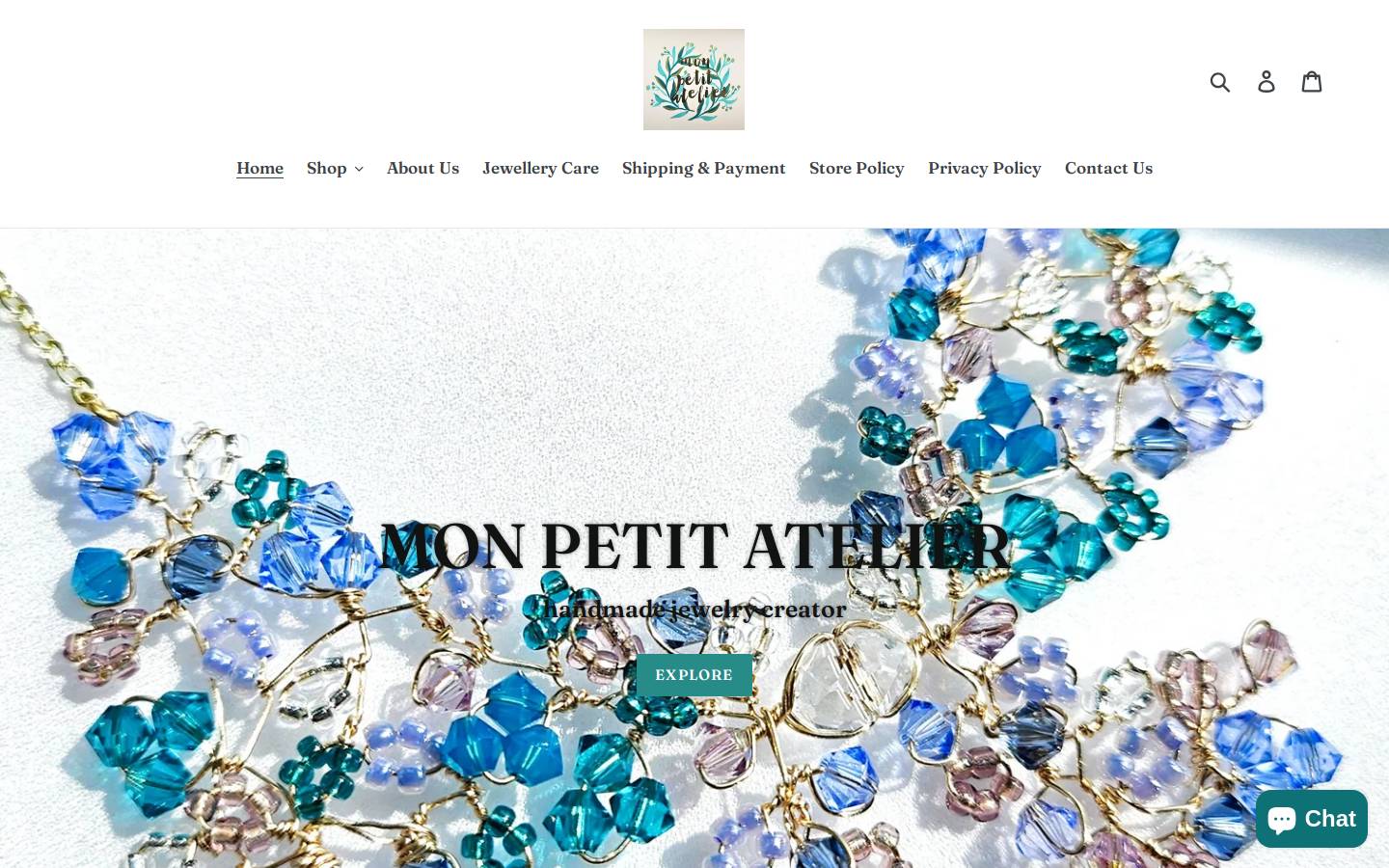 monpetitatelier.store homepage screenshot