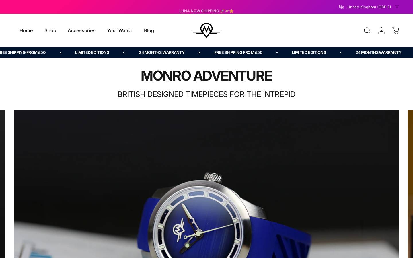 Monrodesignstudio homepage screenshot