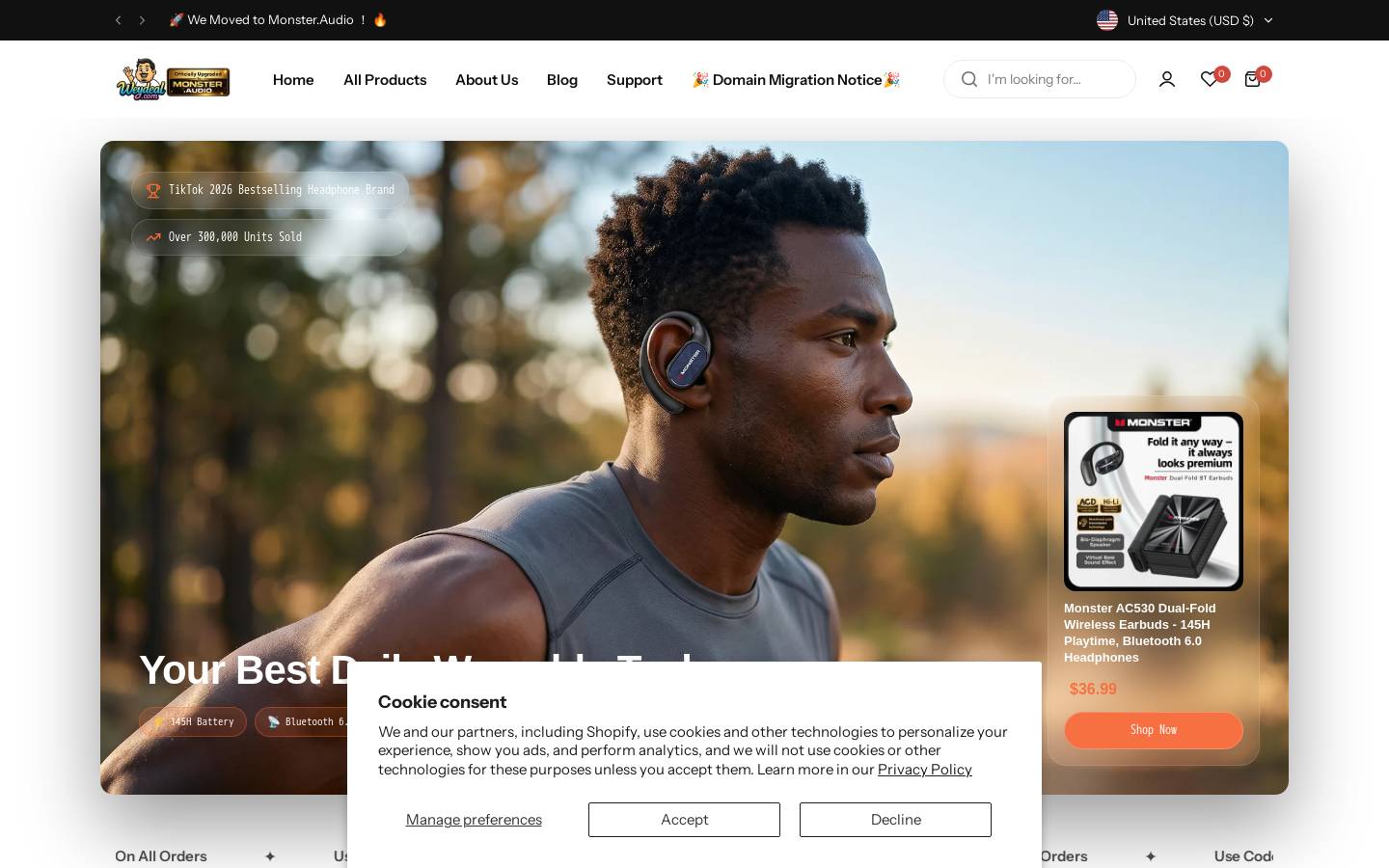 Monster - Job Search & Resume Builder homepage screenshot