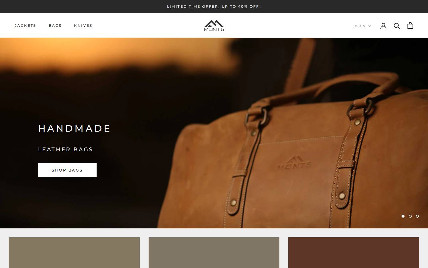 mont5.com homepage screenshot