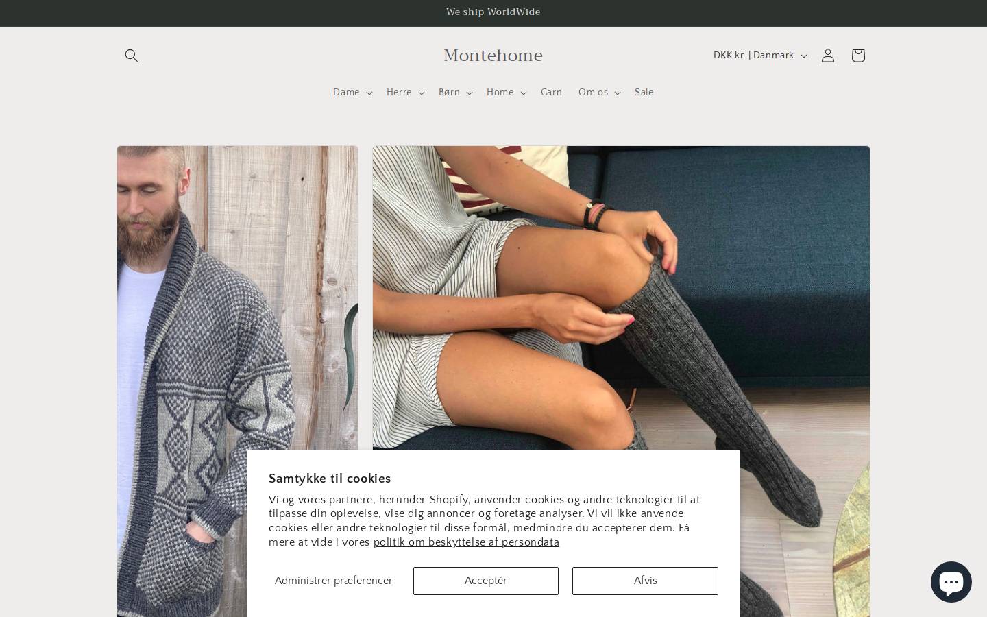 Montehome homepage screenshot