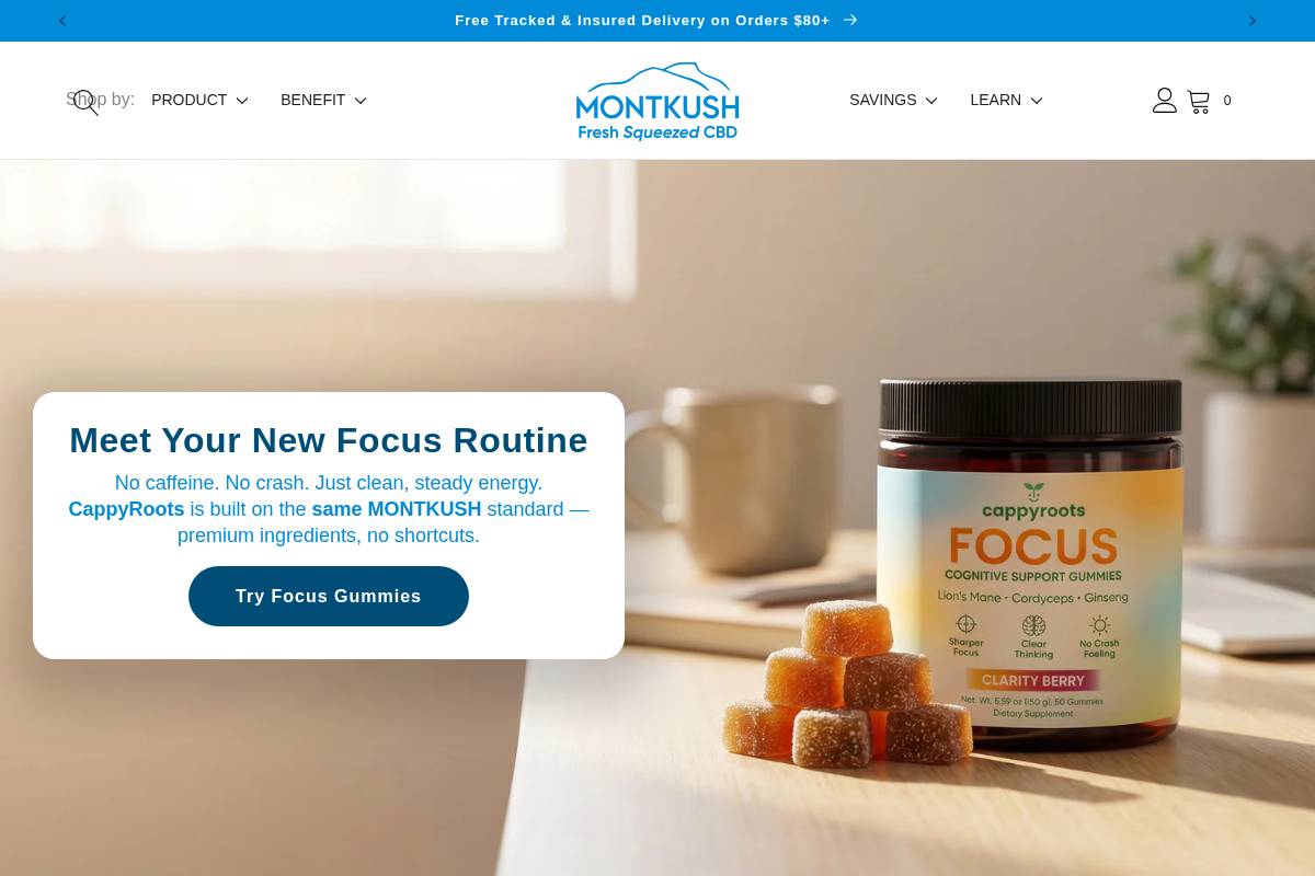 montkush.com homepage screenshot