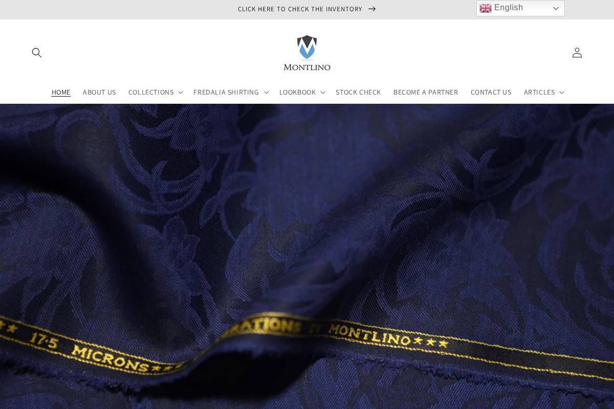 montlino.com homepage screenshot