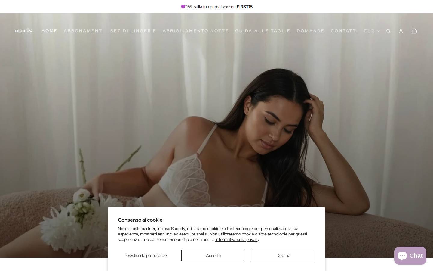 montly.it homepage screenshot