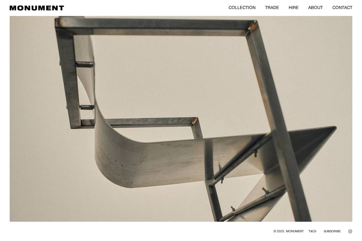 Monumentstore homepage screenshot