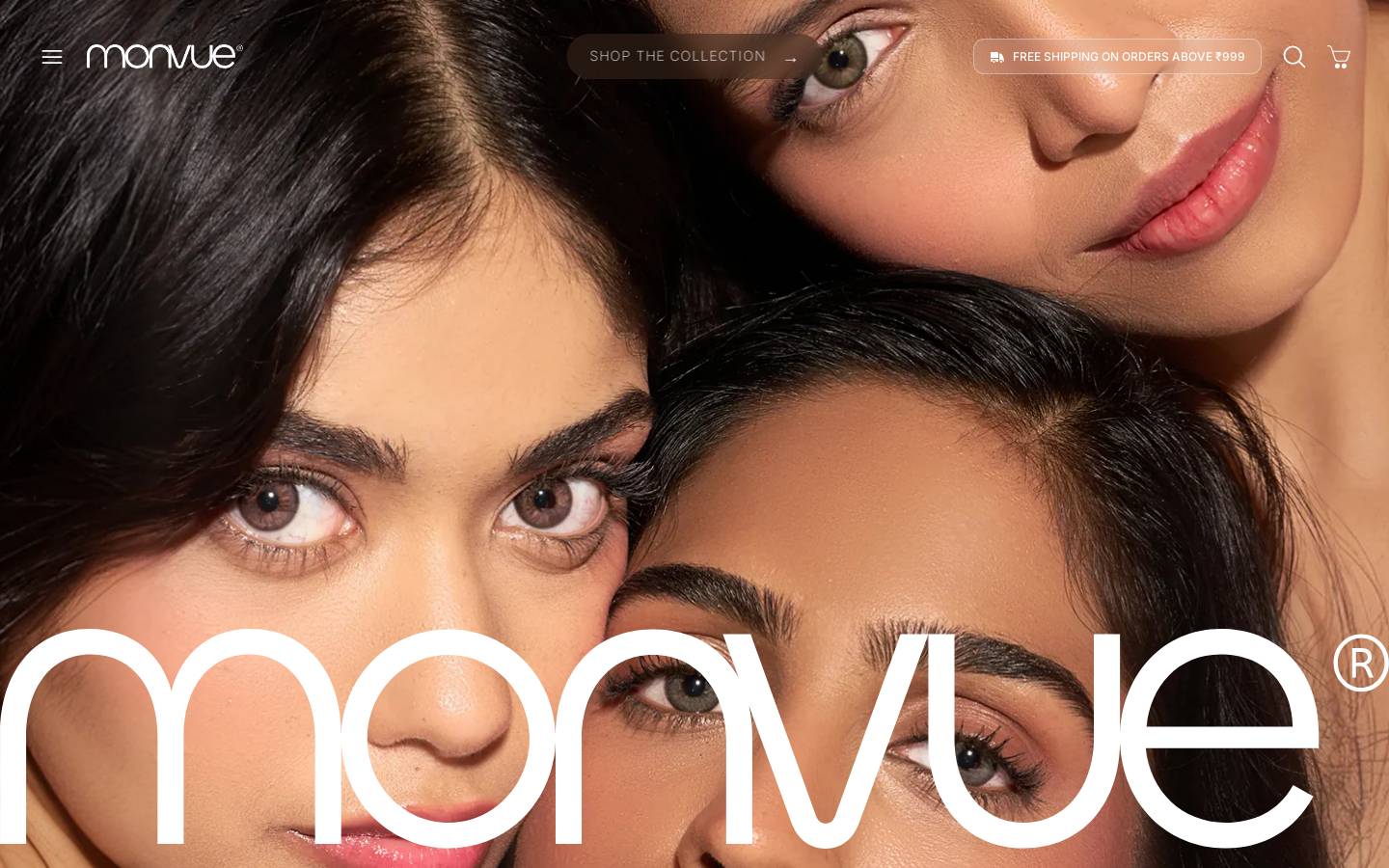 monvue.in homepage screenshot