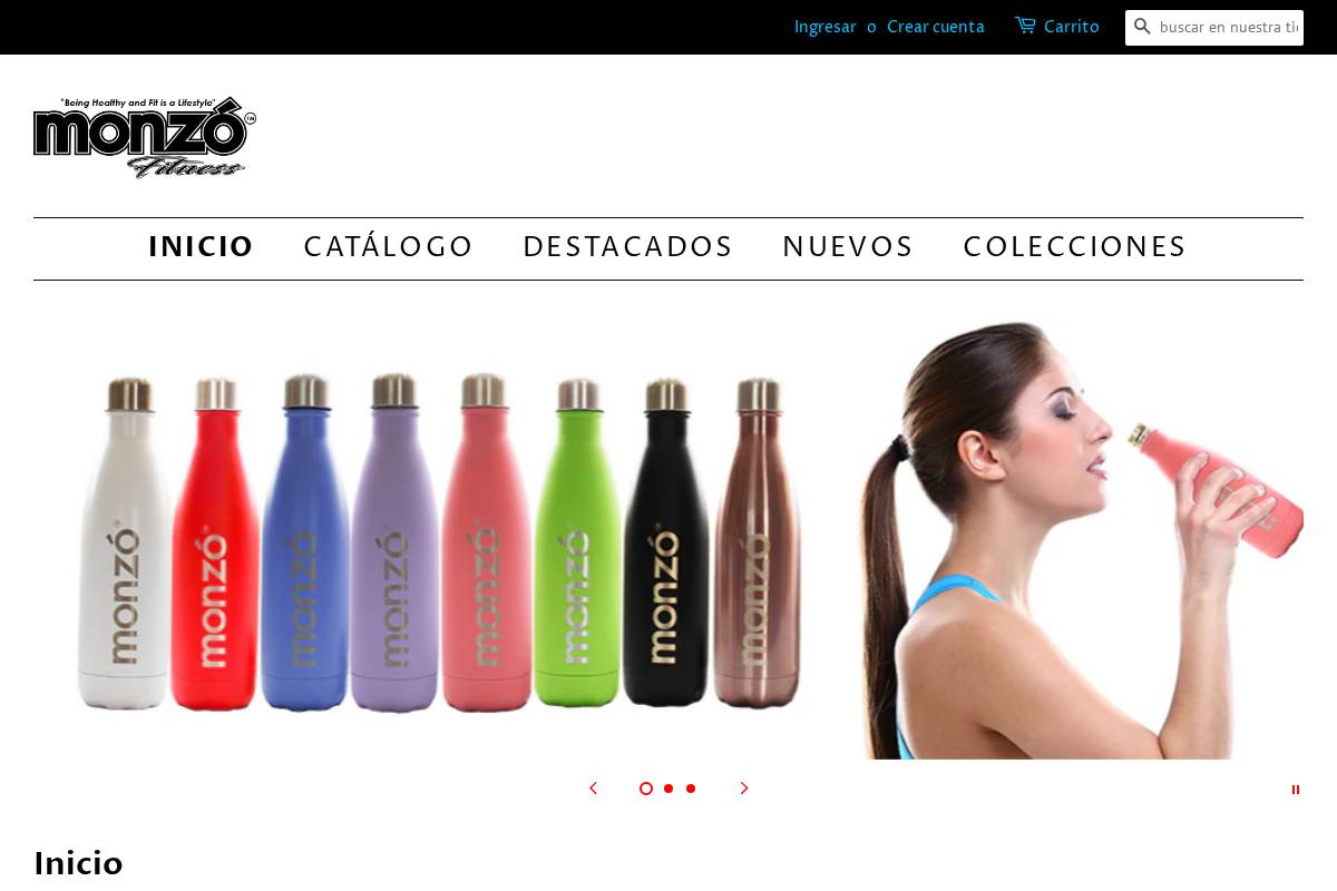 monzofit.com.mx homepage screenshot