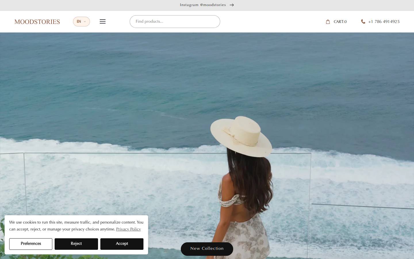moodstories.eu homepage screenshot