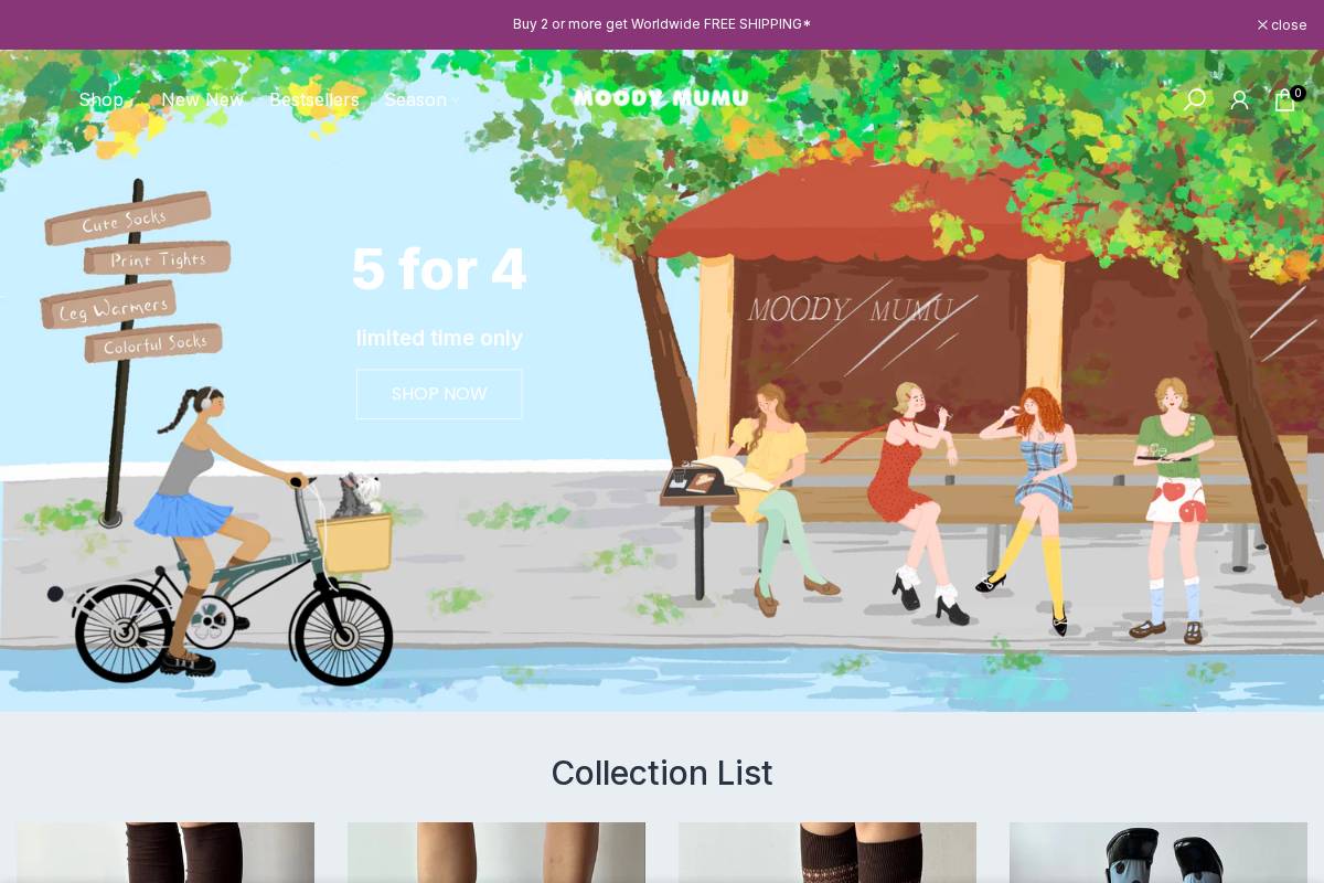 Moodymumu homepage screenshot