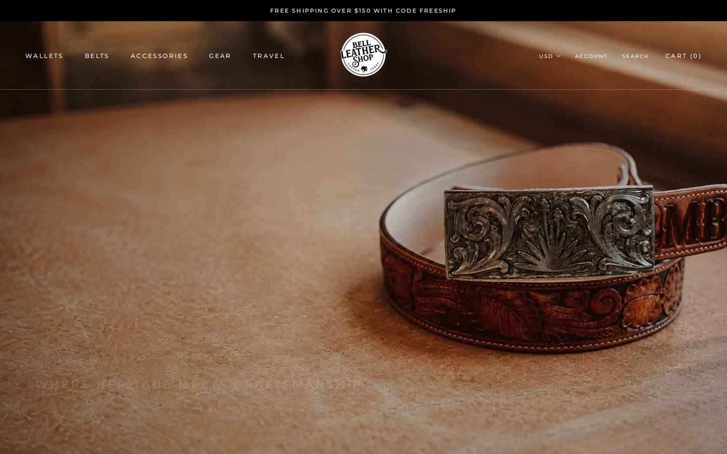 moodysleatherco.com homepage screenshot