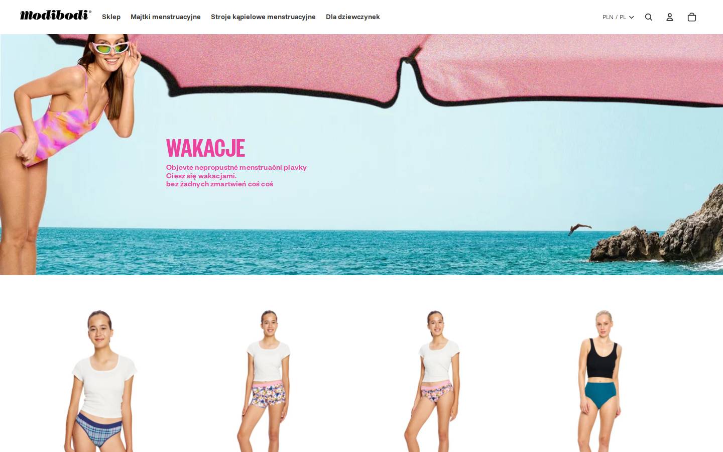 moodystore.eu homepage screenshot
