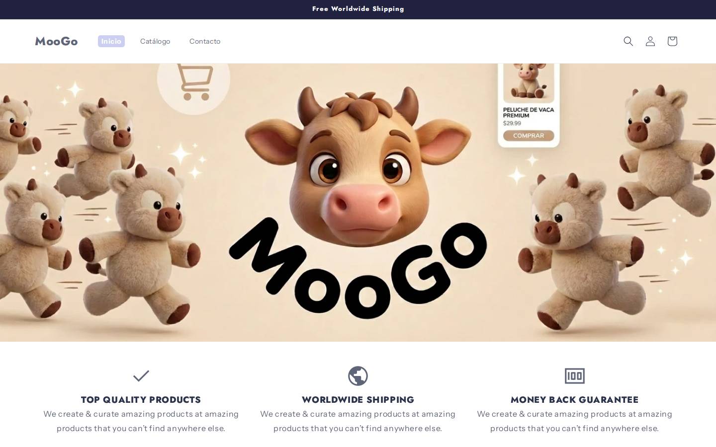 moogostore.com homepage screenshot