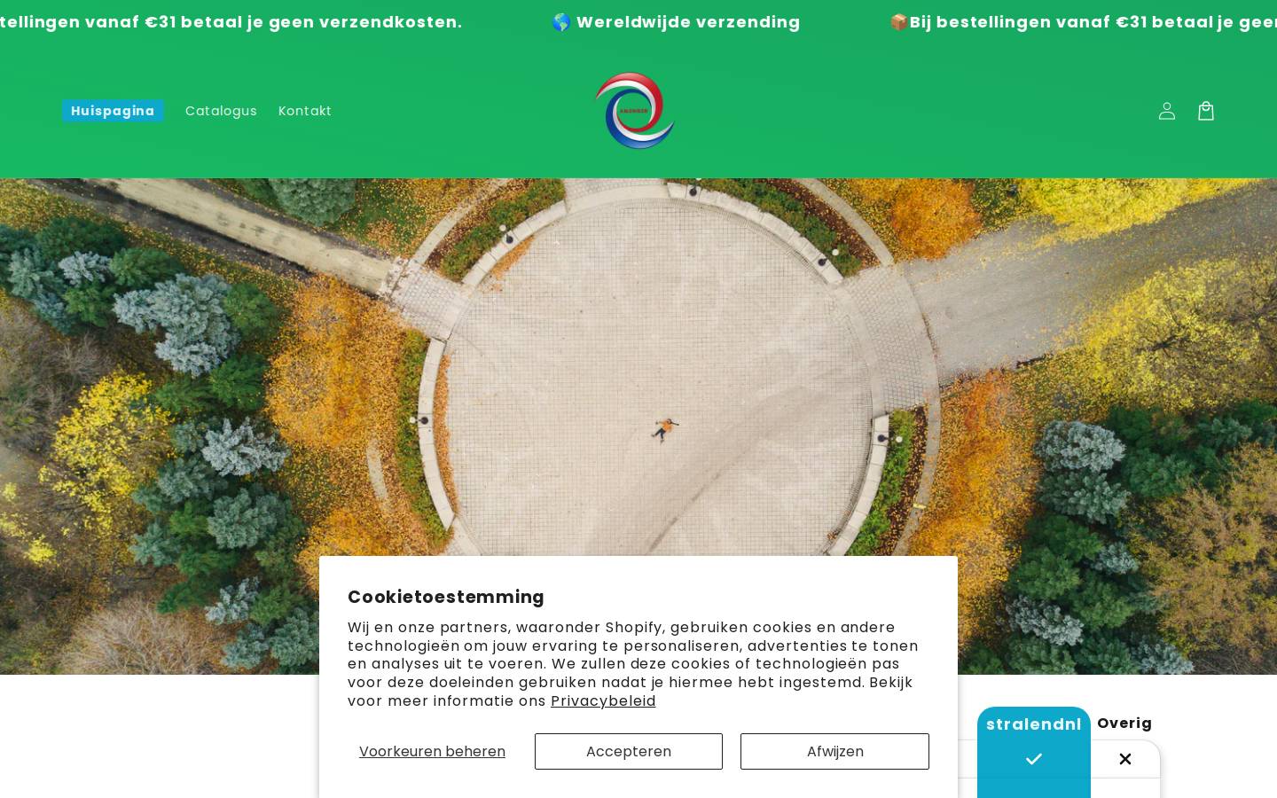 mooi.top homepage screenshot