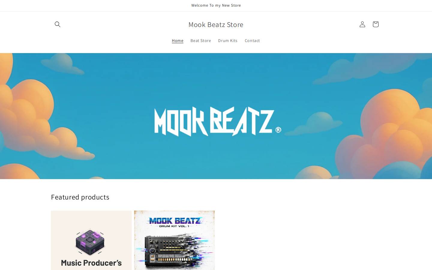 mookbeatz.com homepage screenshot