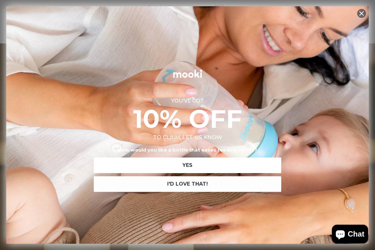 Mooki homepage screenshot