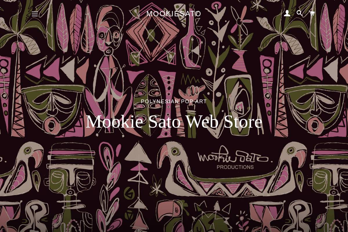 mookiesato.shop homepage screenshot