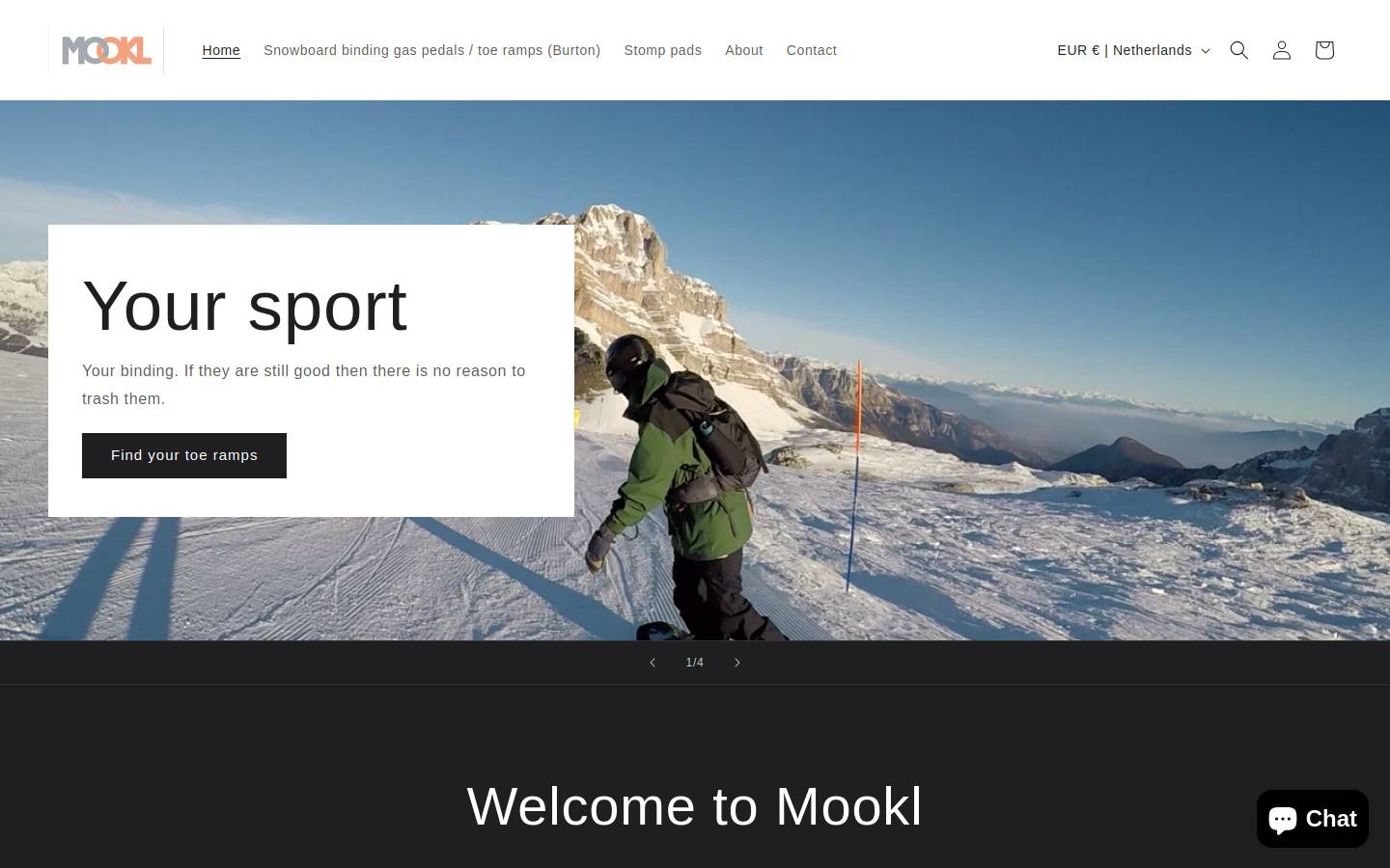 mookl.com homepage screenshot