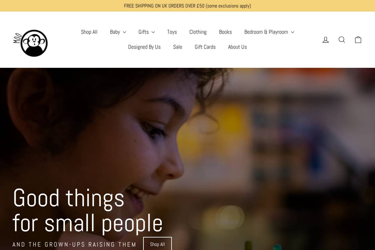 moolikeamonkey.com homepage screenshot