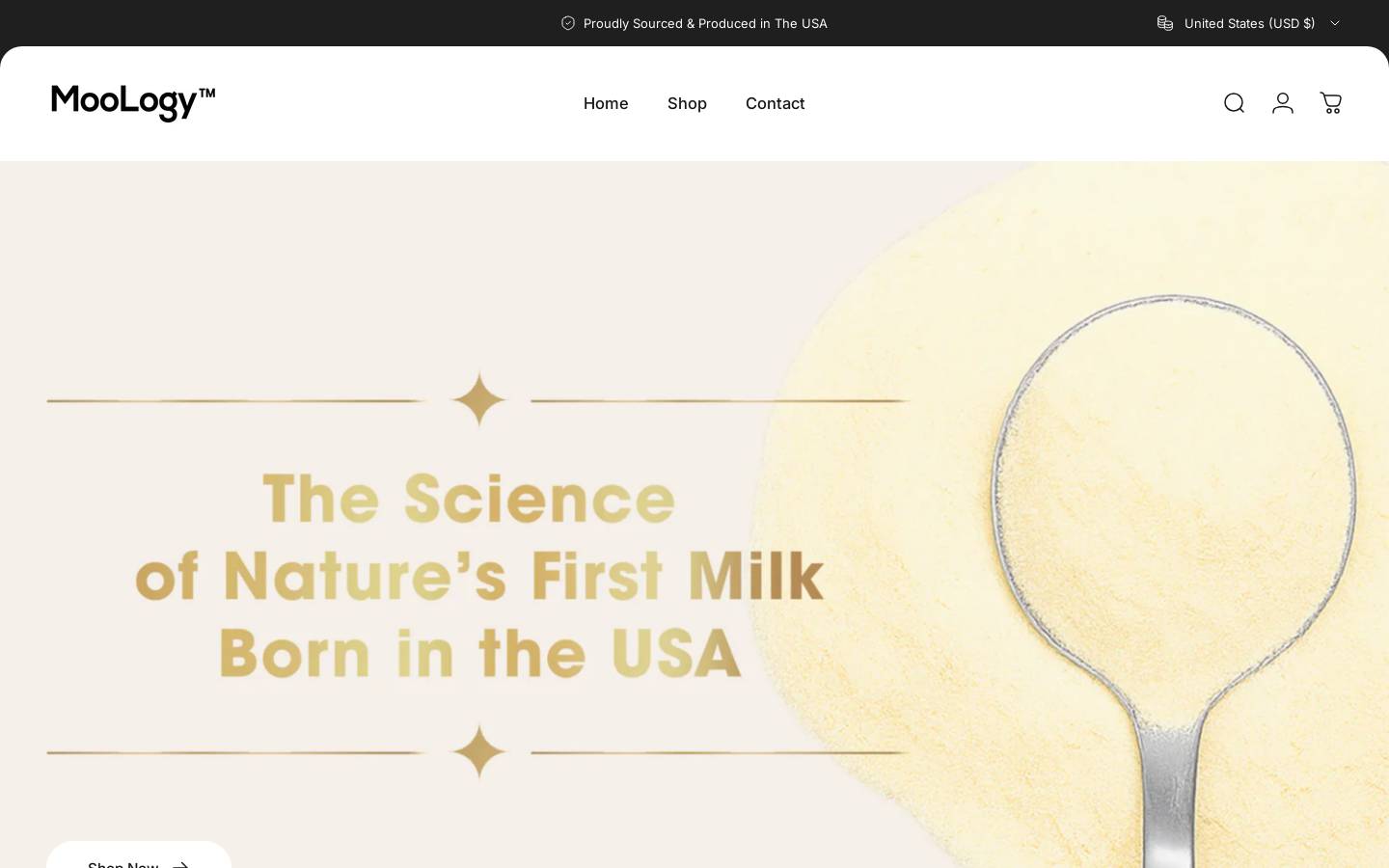 moology.com homepage screenshot