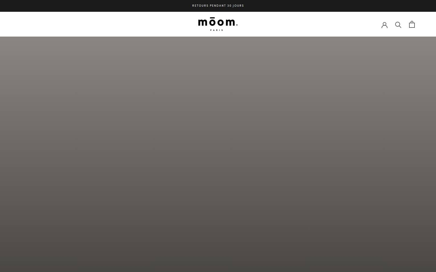 Moom Paris homepage screenshot