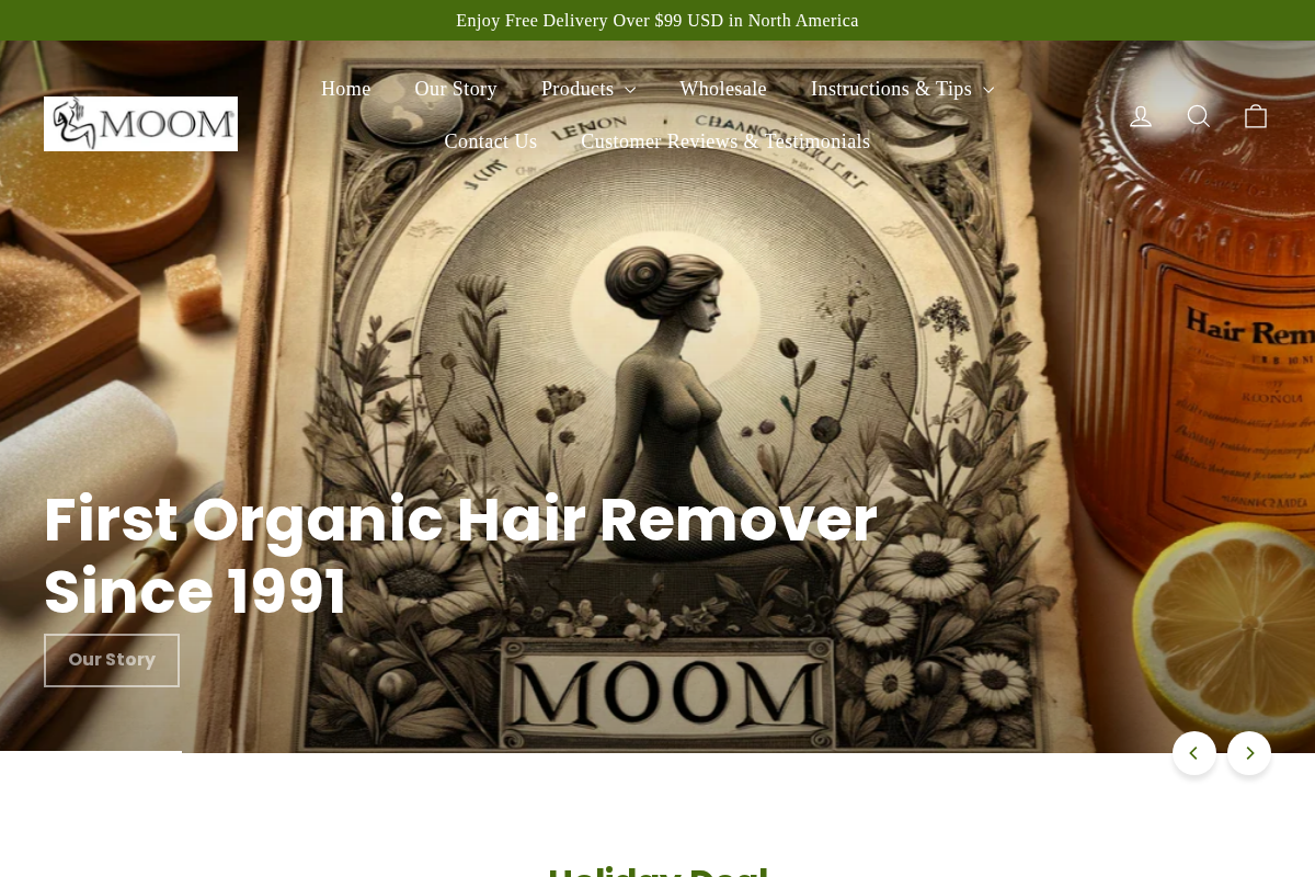 moom.com homepage screenshot