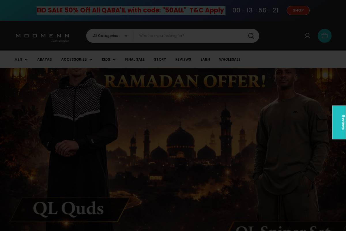 moomenn.co.uk homepage screenshot