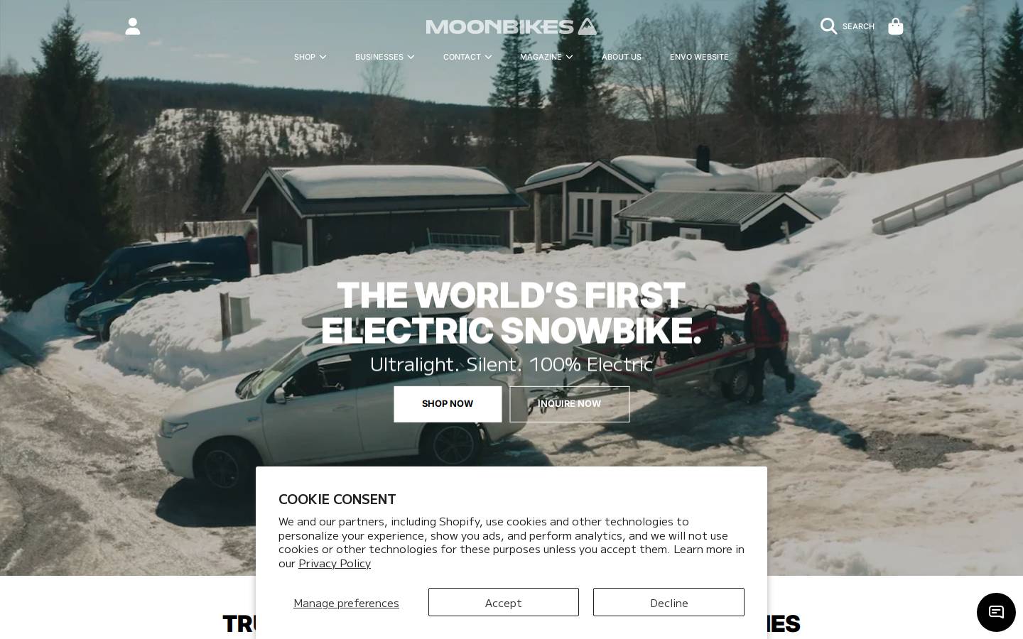 moonbikes.com homepage screenshot