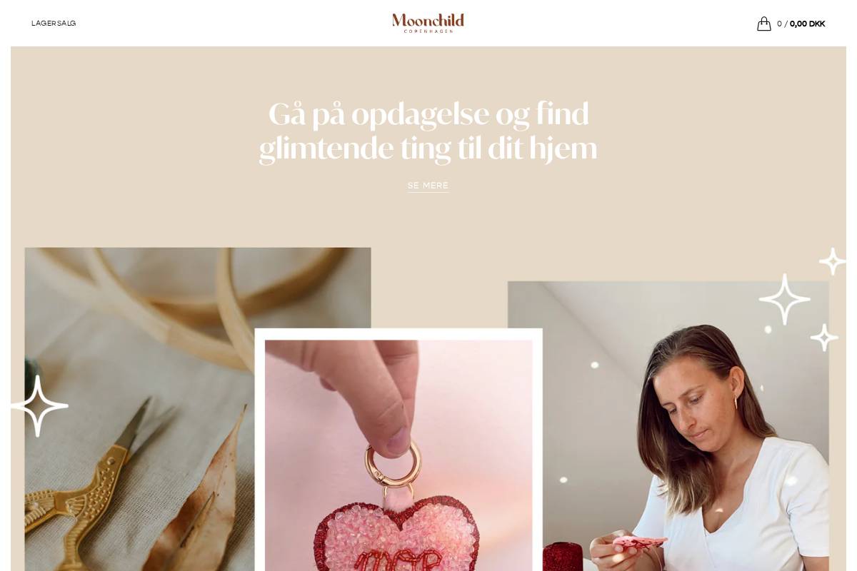Moonchildcph homepage screenshot