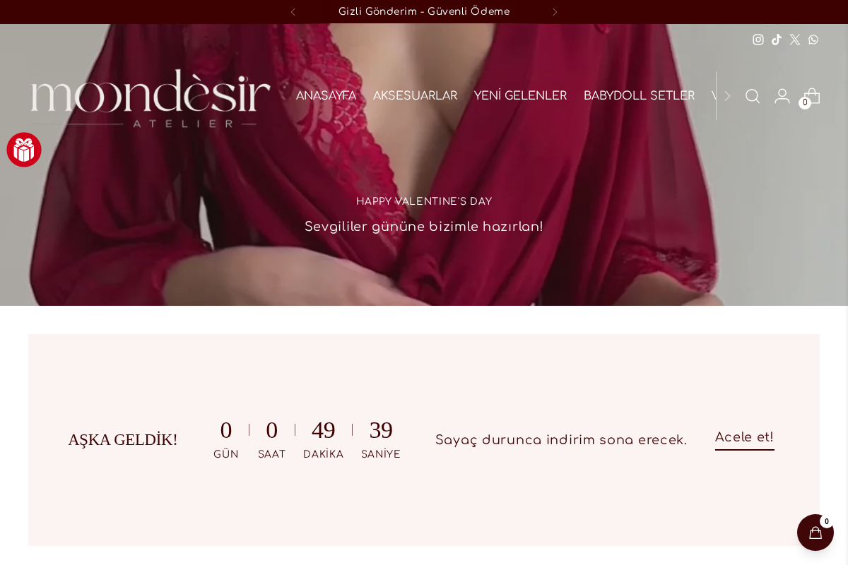 MOONDESIR homepage screenshot