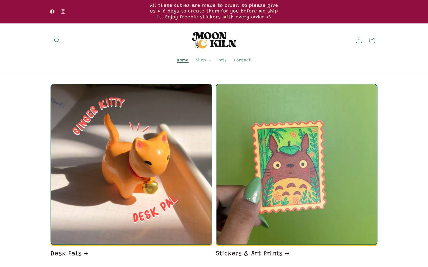 moonkiln.com homepage screenshot