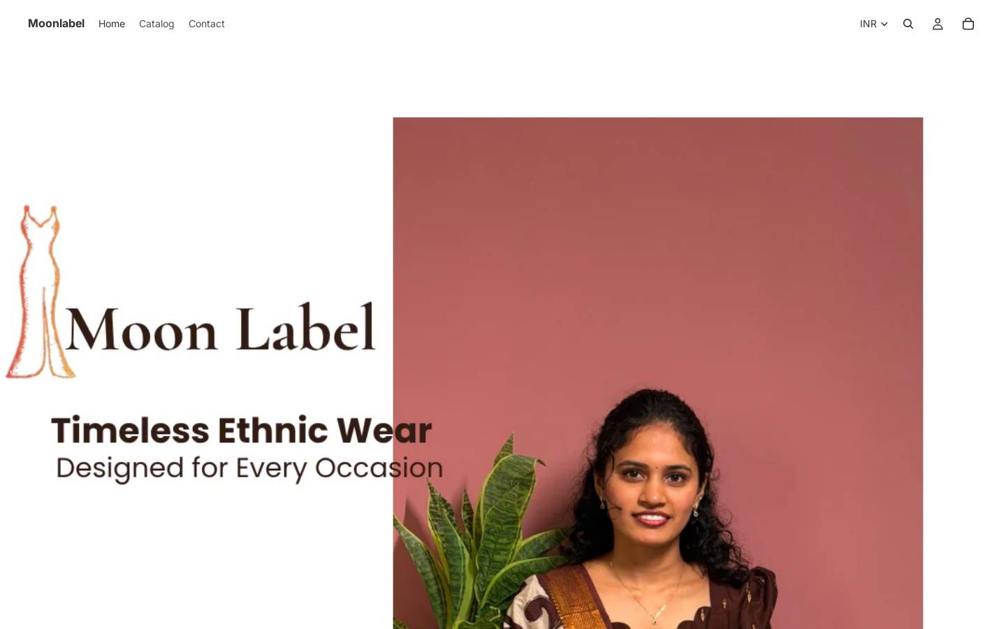 moonlabel.in homepage screenshot