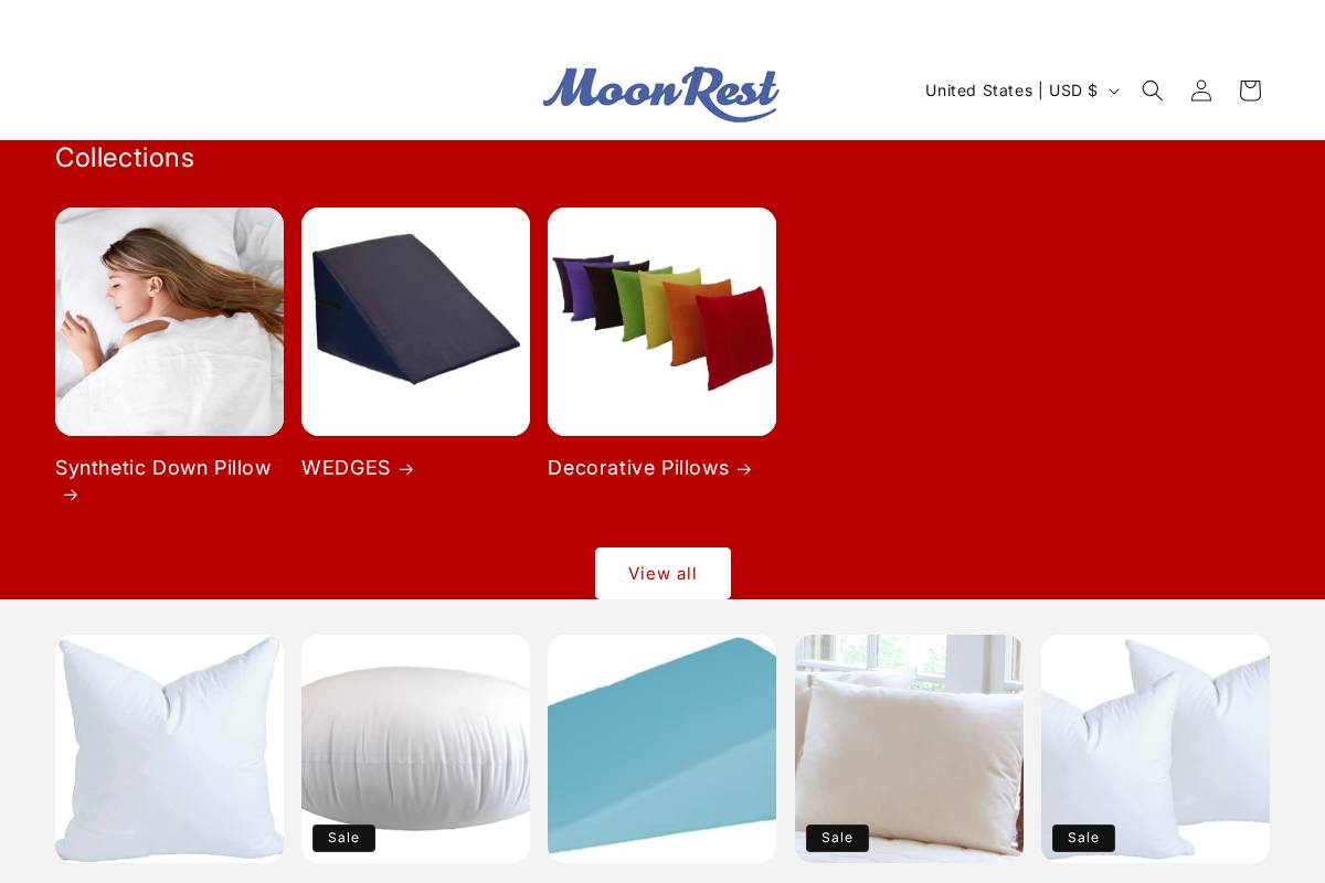 moonrest.com homepage screenshot