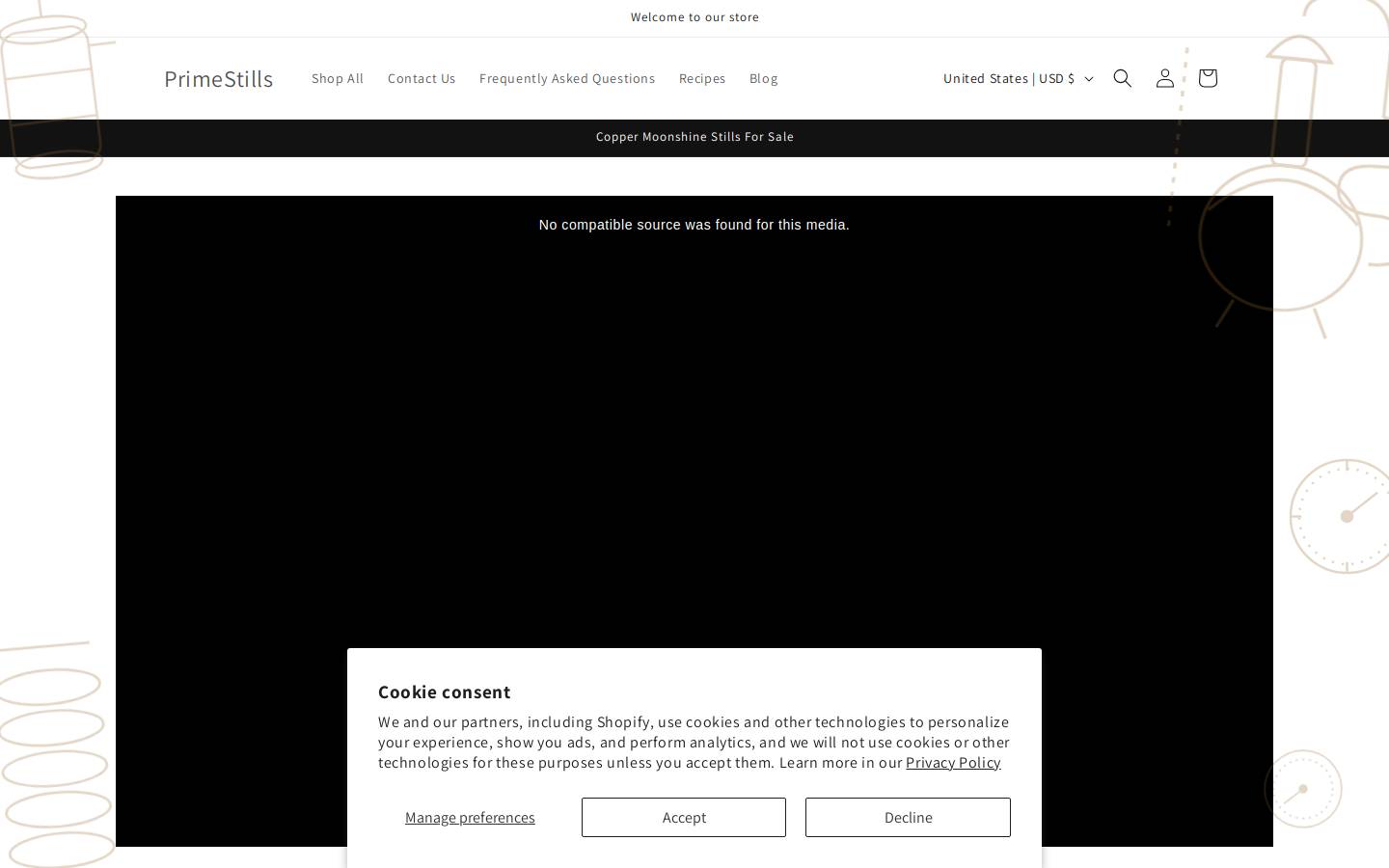 moonshinestill.com homepage screenshot