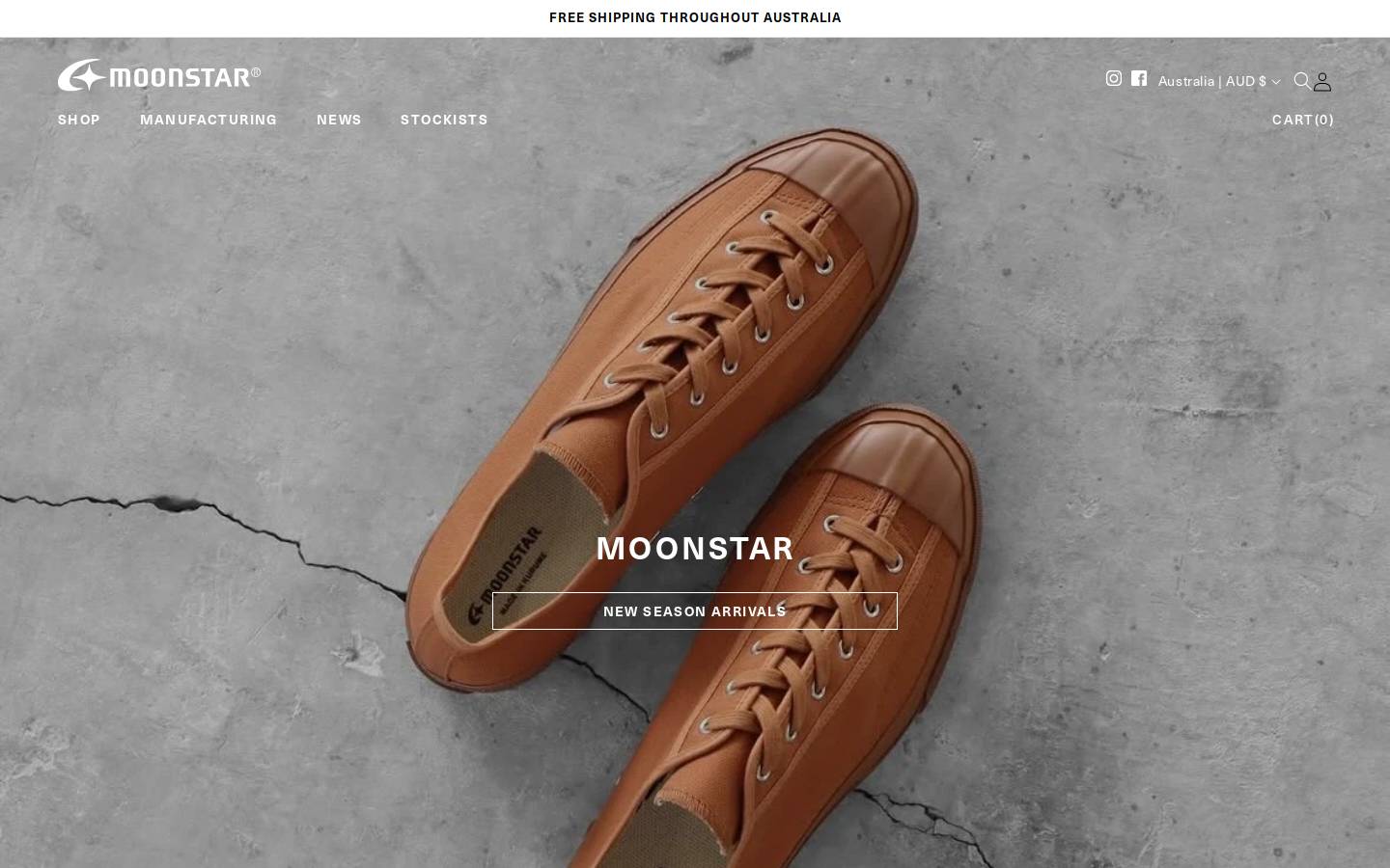 moonstar.com.au homepage screenshot