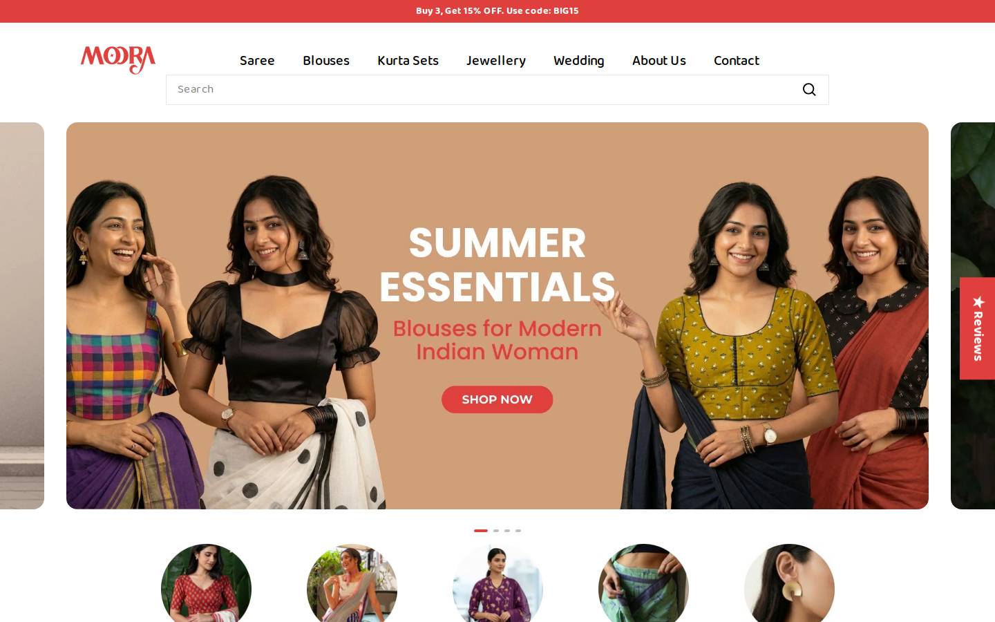 moora.in homepage screenshot