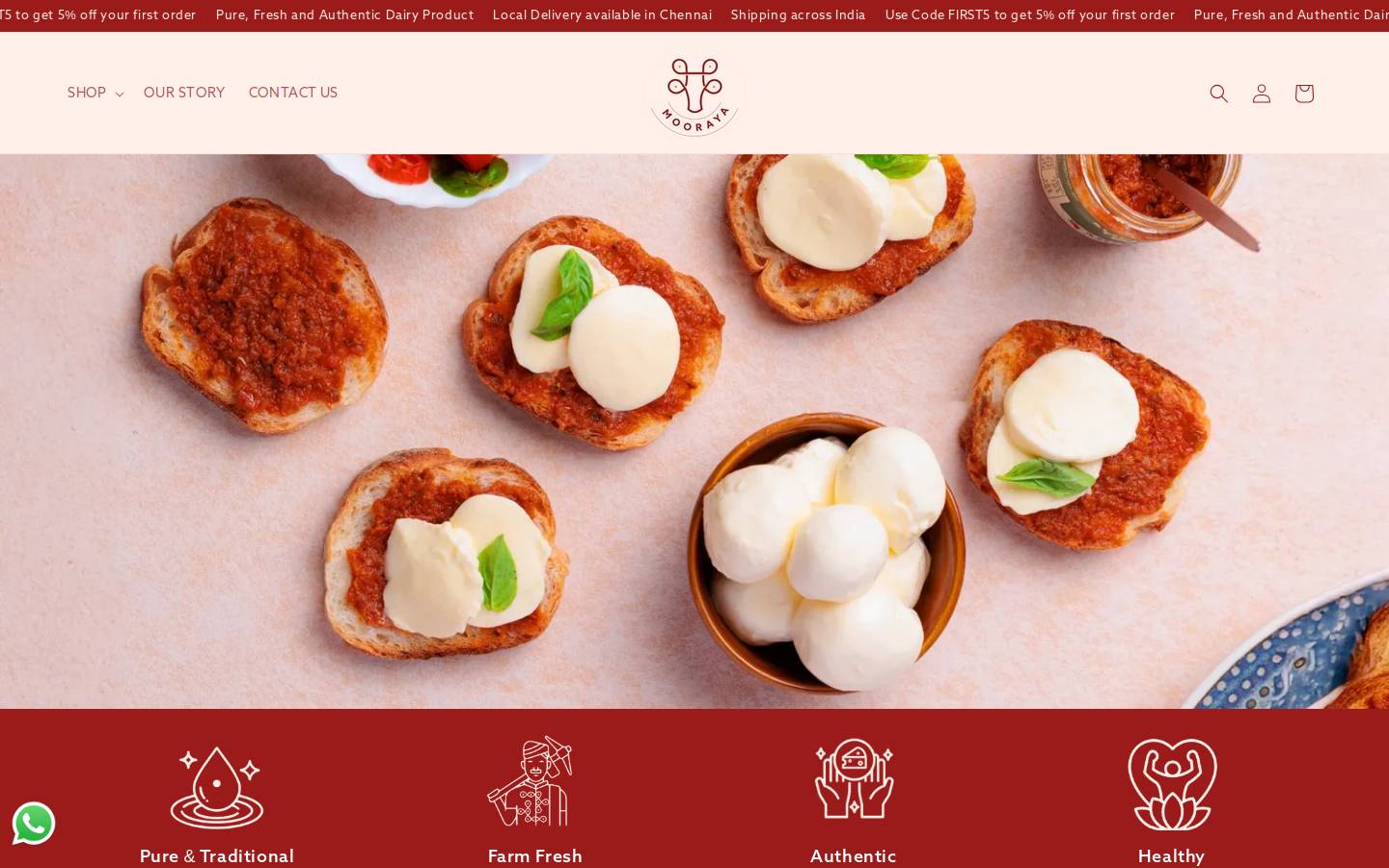 mooraya.com homepage screenshot