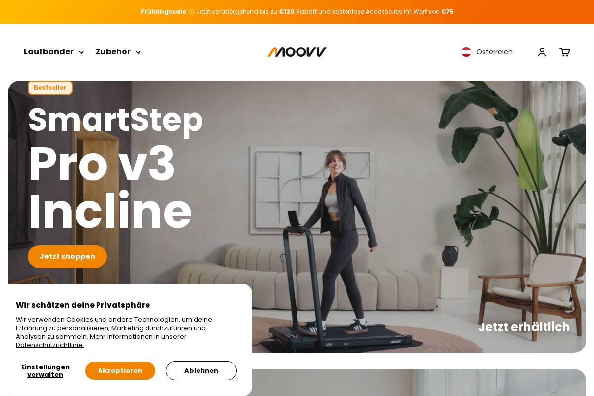 Moovvmore homepage screenshot