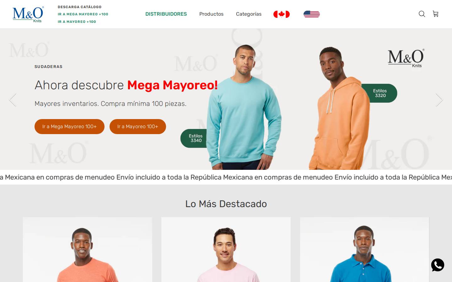 moplayeras.com homepage screenshot