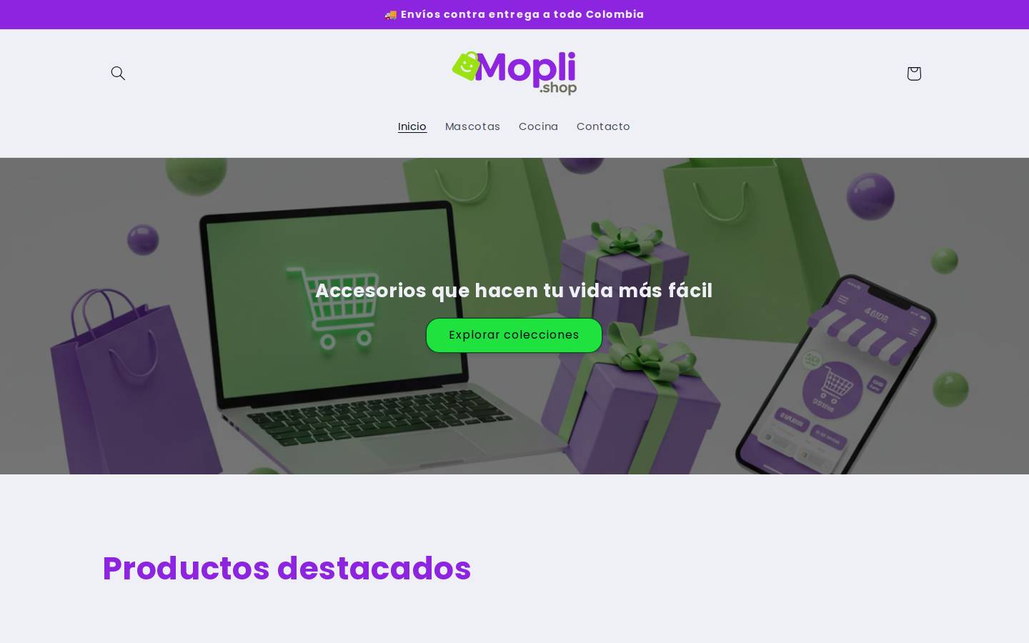 mopli.shop homepage screenshot