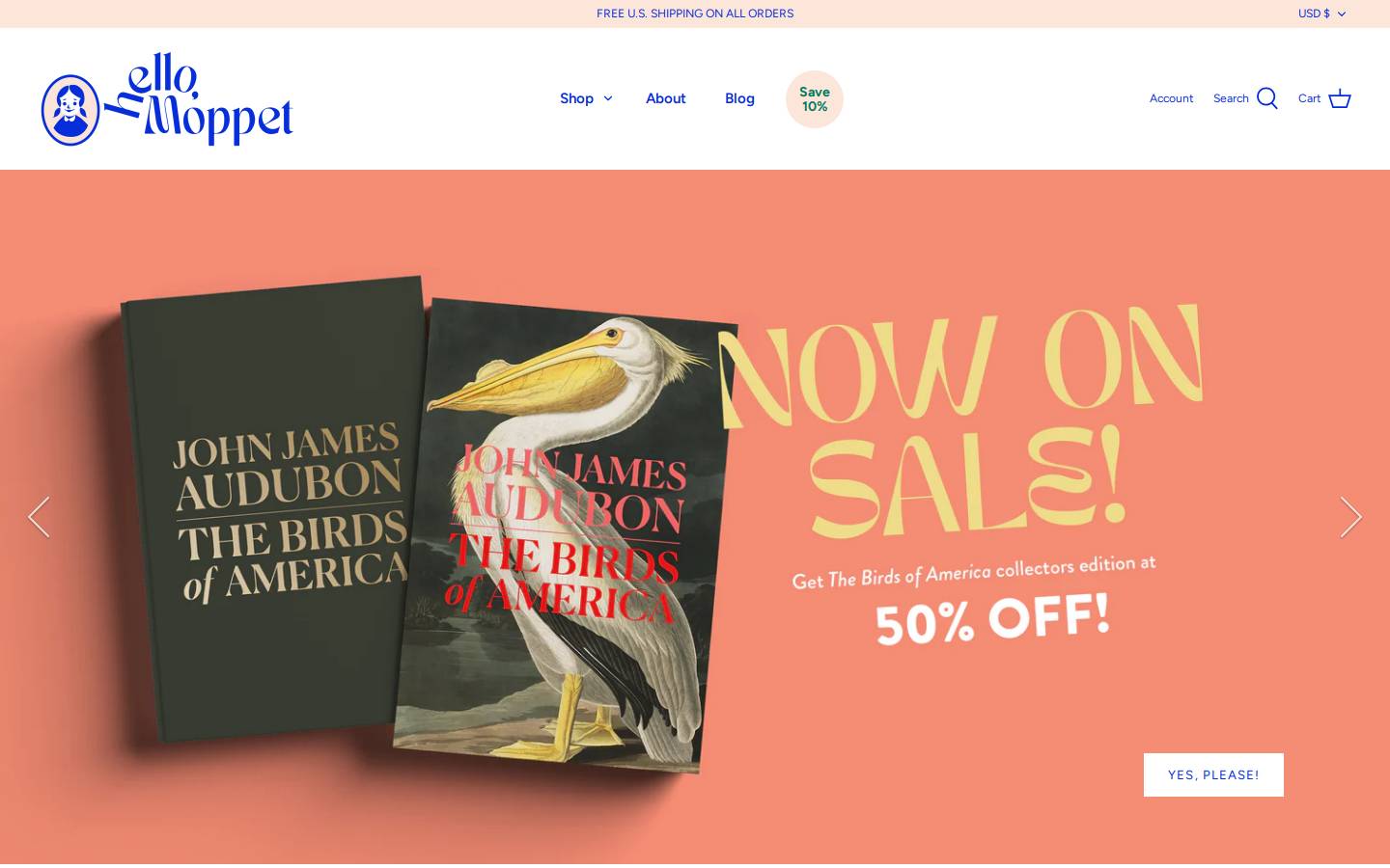 moppetbookspublishing.com homepage screenshot