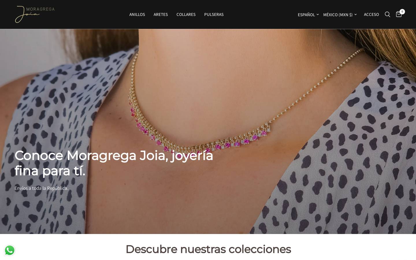 moragregajoia.com homepage screenshot