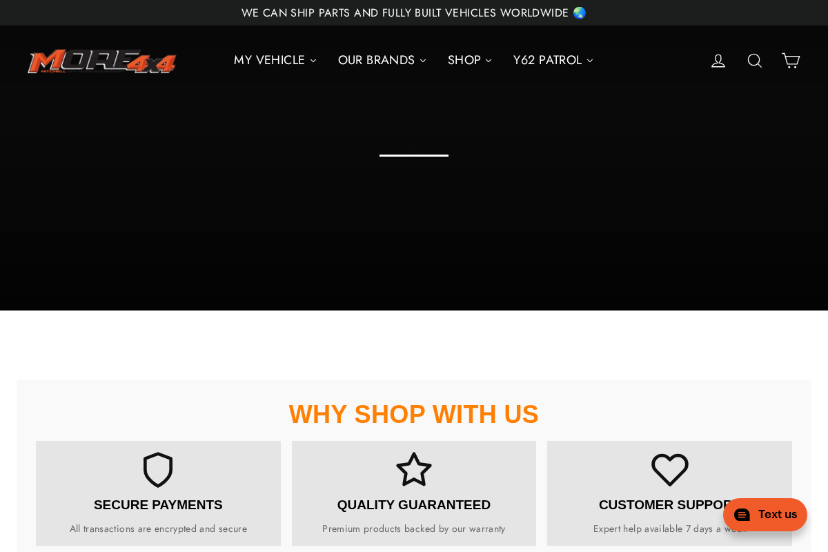 more4x4.com.au homepage screenshot