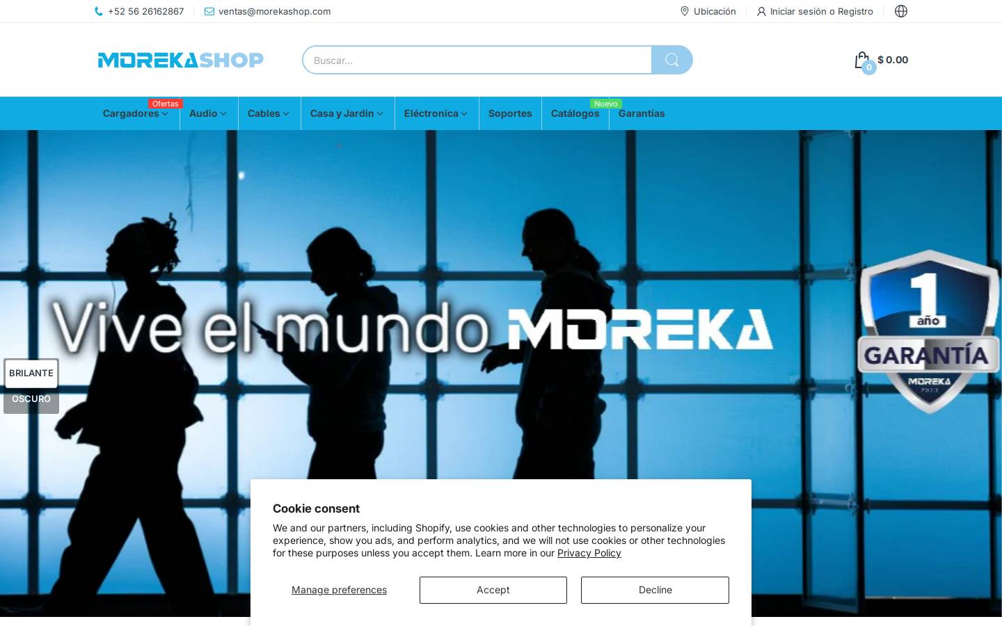 morekashop.com homepage screenshot