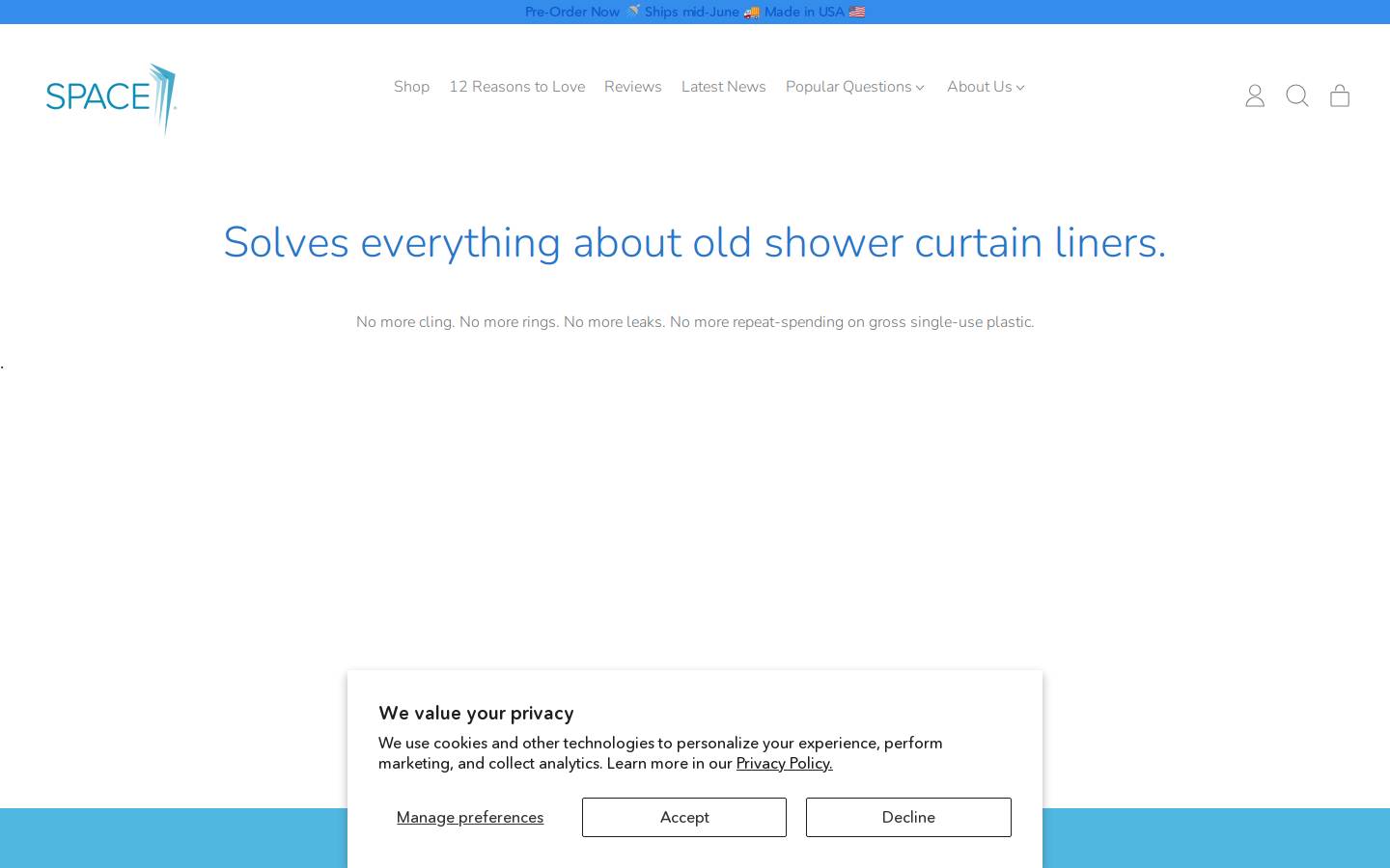 Curvi Inc. homepage screenshot